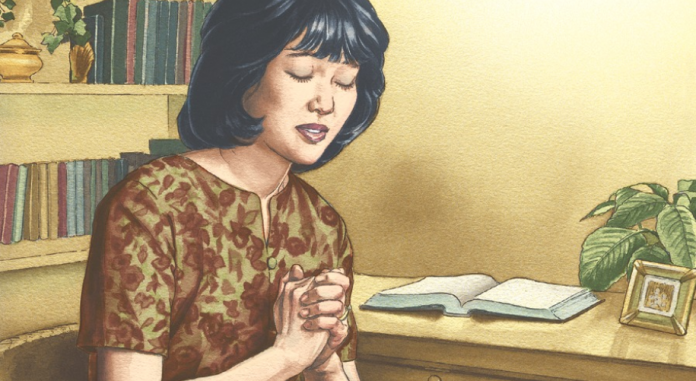 molitva zena se moli