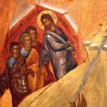 manastiriОколо 1403 года. ГТГ. Фрагмент. Христос и Апостолы восходят на гору Фавор.